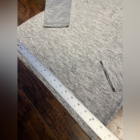 NFL San Francisco 49ers 1/4 Zip Lightweight Pullover Sweater Men Medium Gray - Picture 6 of 7